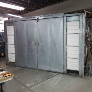 Body Shop Auction Paint Booth