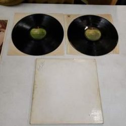 The Beatles Vinyl White Album With Inserts