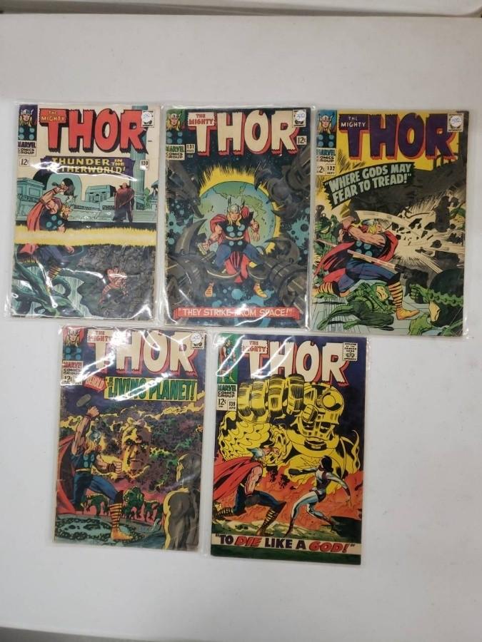 Vintage Thor Comics for sale by auction 2