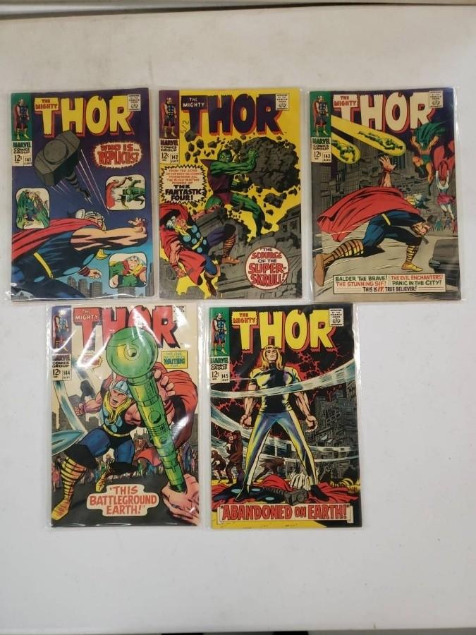 Vintage Thor Comic Books for sale by auction 4