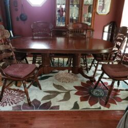 Dining Room Table and Chairs for sale by auction