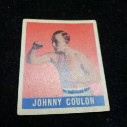 1948 Leaf Gum Sports Card Johnny Coulton