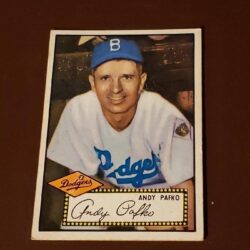 1952 Topps Baseball Card Andy Pafko