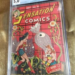 Sensation Comics 41 CGC 5.0