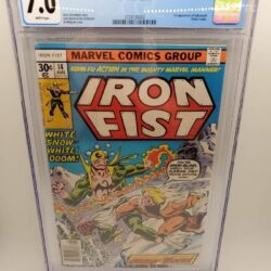 ron Fist 14 CGC 7.0 White Pages