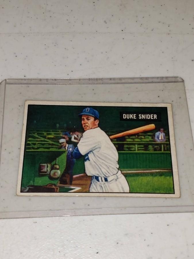 1951 Bowman Duke Snider Baseball Card 32 1