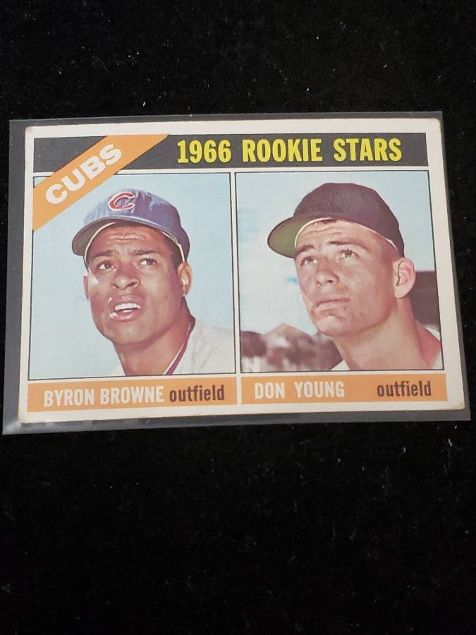 1966 Topps Cubs Rookie Stars Card 139