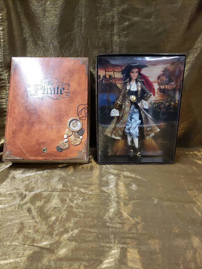 NRFB The Pirate Gold Label Barbie Collector 2007