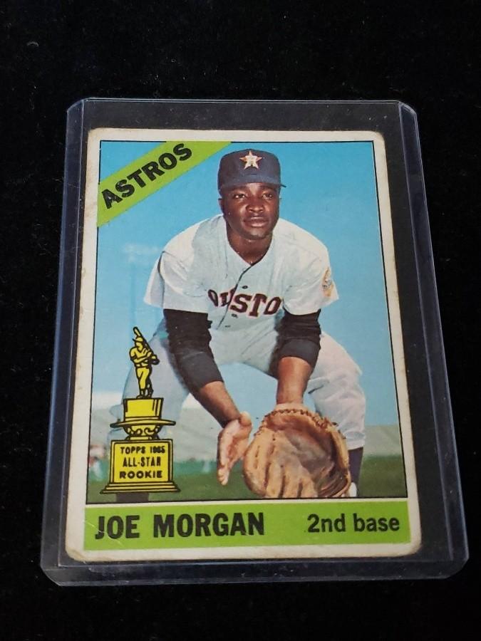 Topps 1966 Joe Morgan Baseball Card All Star Rookie