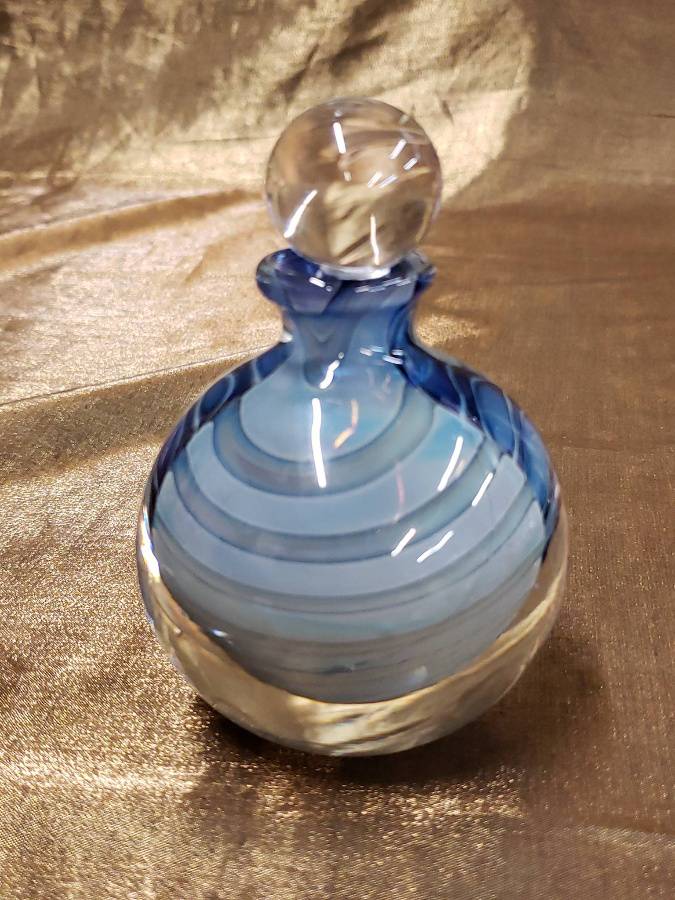Beautiful Art Glass Perfume Bottle