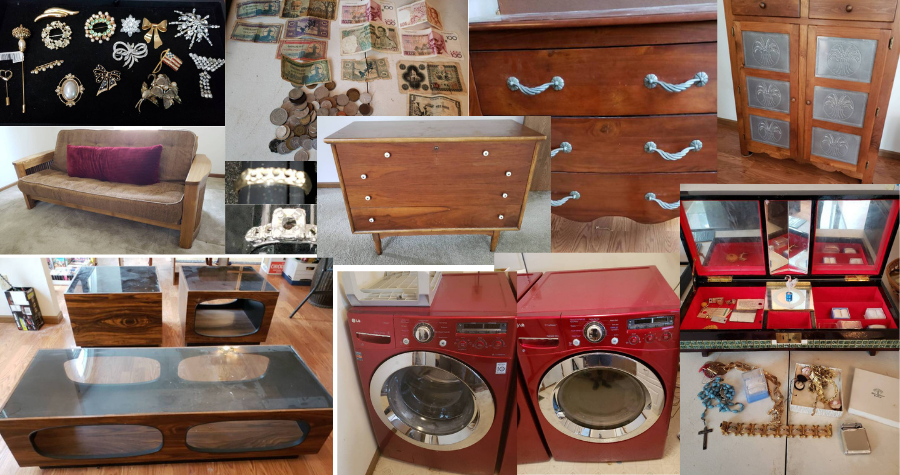 Washer Dryer Furniture Gold, Coins for Sale by Auction