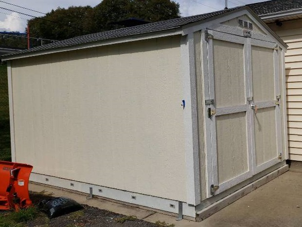 Tough shed storage shed two door