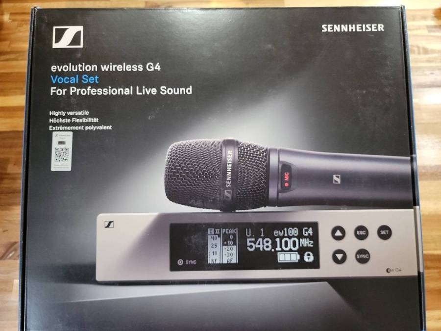 Sennheiser Evolution Wireless G4 Vocal Set NIB
